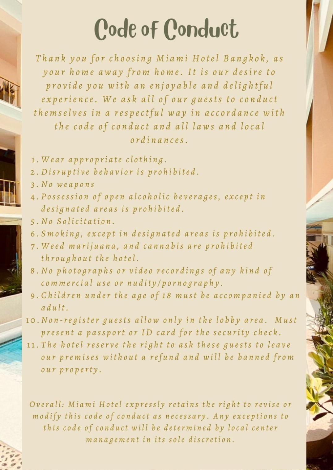 Miami Hotel Bangkok - SHA Plus Kültér fotó